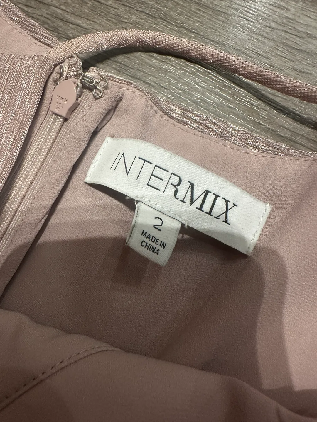 Intermix Size 2 Pink Dress wedding guest beach prom image indicator(5)