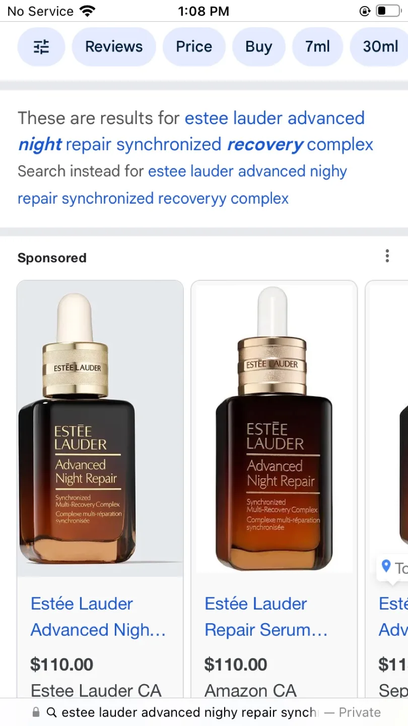 Sealed estee Lauder advanced night repair thumbnail