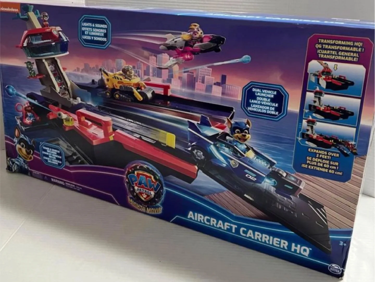 LIKE NEW PAW Patrol Aircraft Carrier HQ Toy image indicator(7)