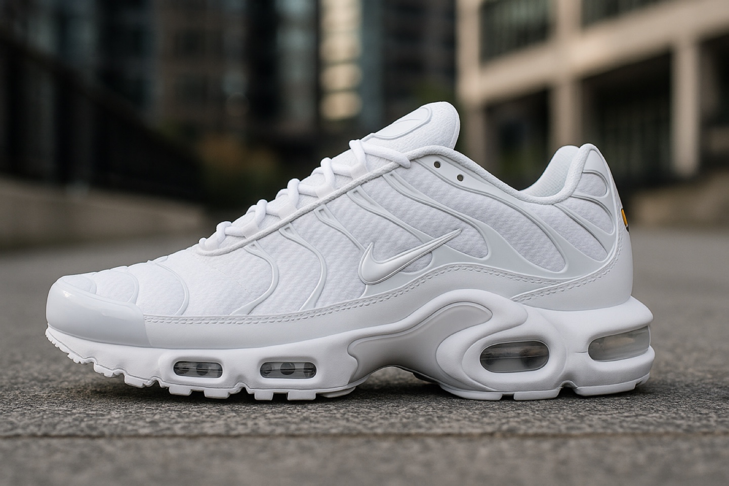Nike Air Max Plus TN Triple White – Brand New