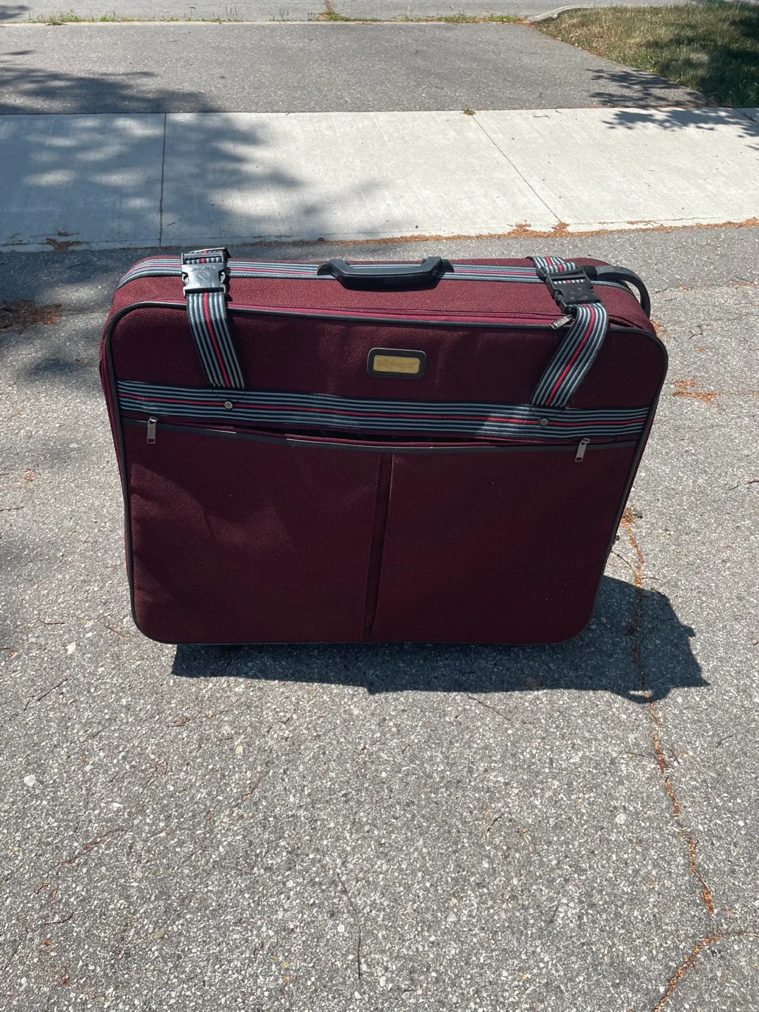 Burgundy Diplomat Suitcase thumbnail
