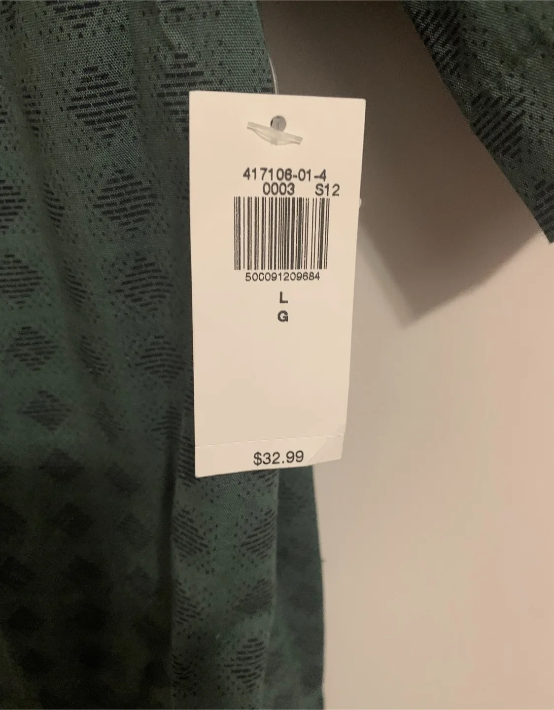 Men’s Patterned Button-Down Shirt image indicator(2)