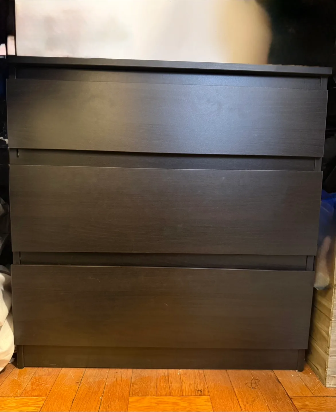 3-Drawer Dresser, Nightstand, Lamp thumbnail