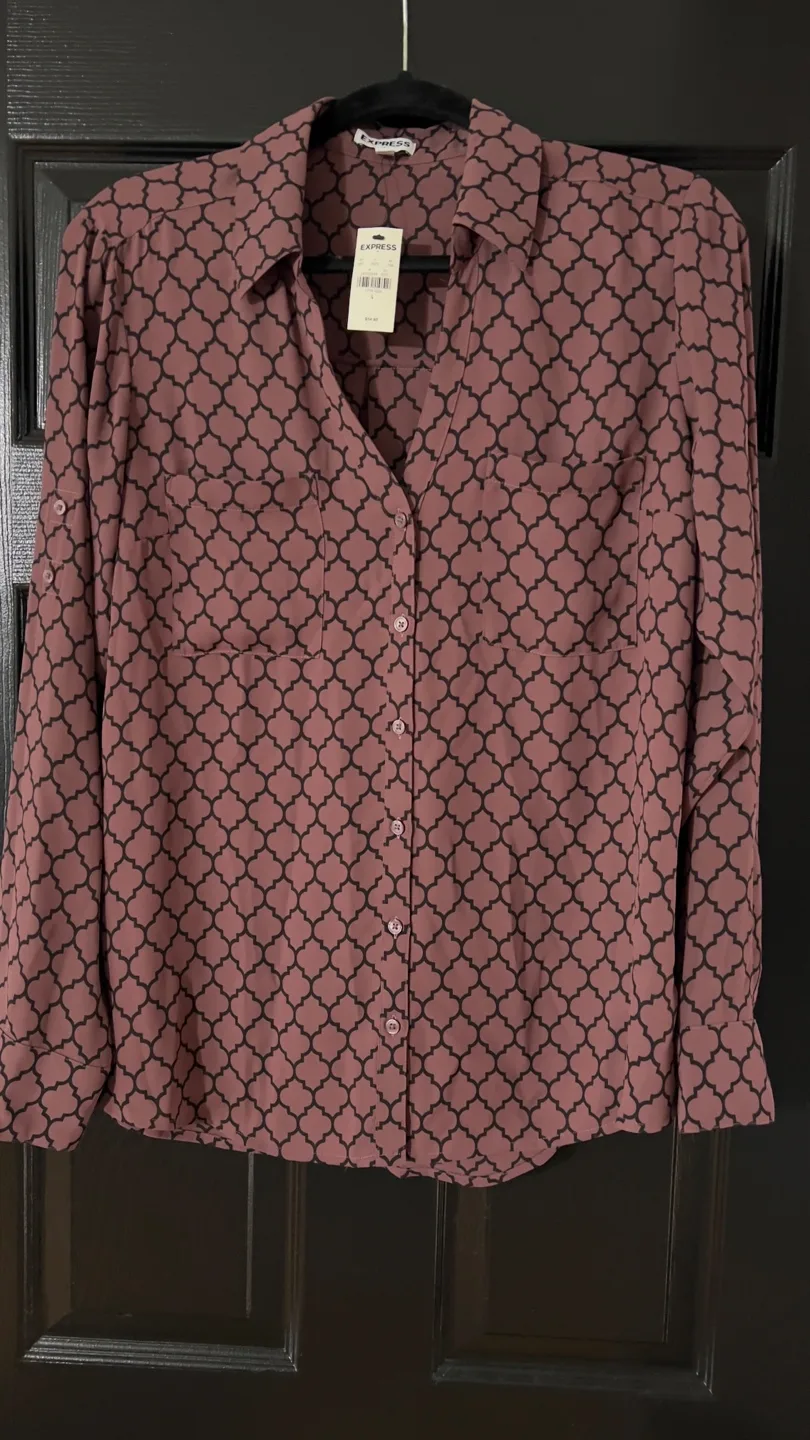Express Women's Blouse - Size L thumbnail