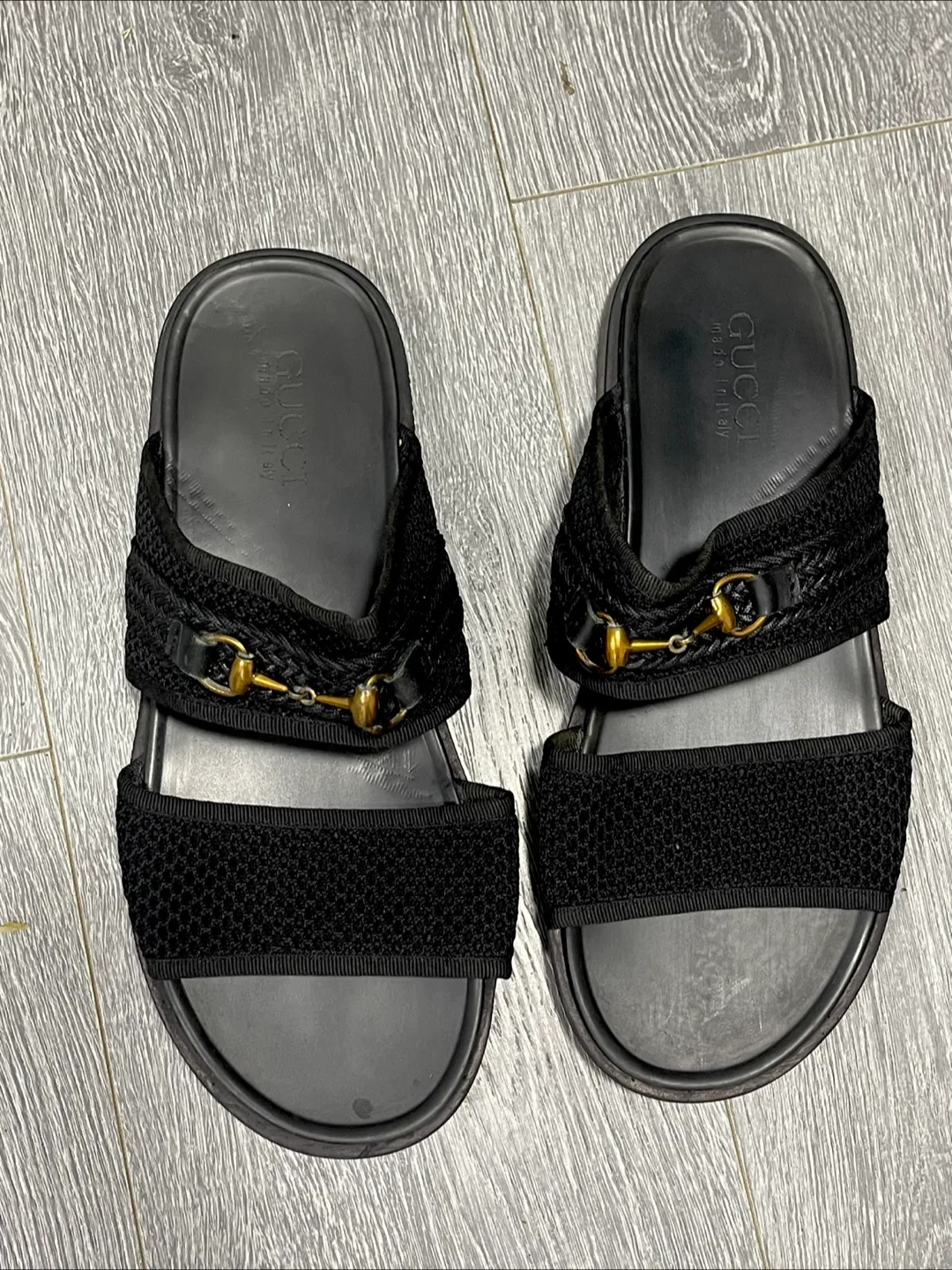 Gucci Slides - Black image indicator(7)
