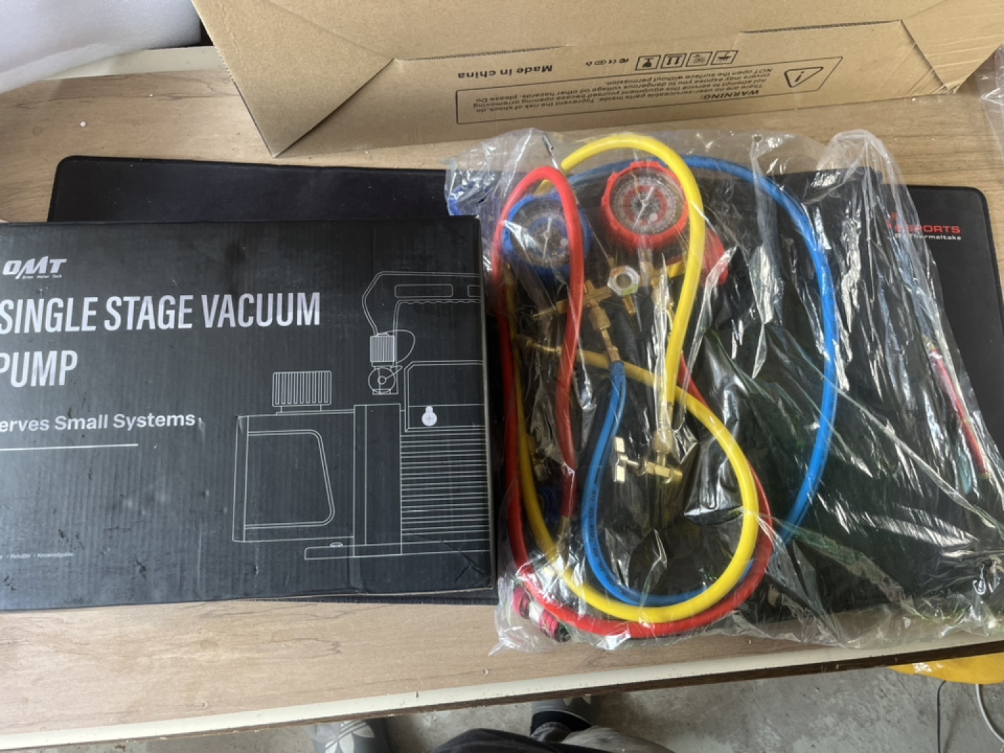 OMT Single Stage Vacuum Pump - New in Box - photo 2