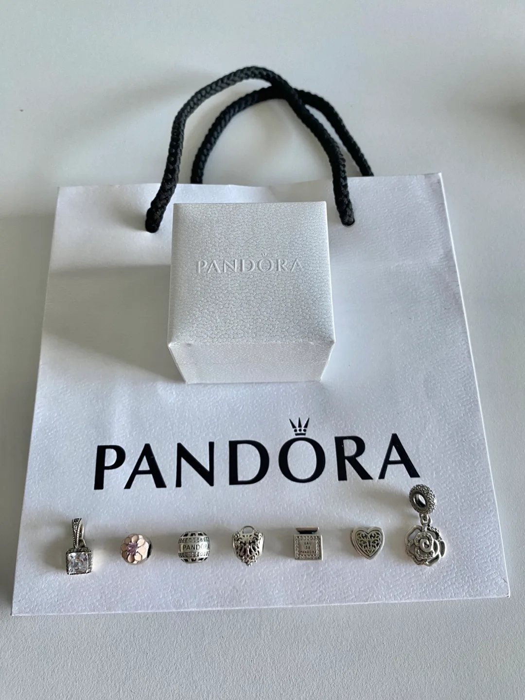 RARE DEAL!! Pandora Charms With BOX thumbnail