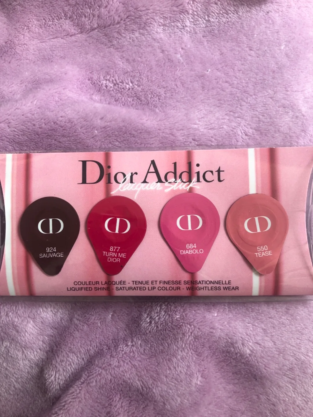 Dior lipstick set with applicator thumbnail