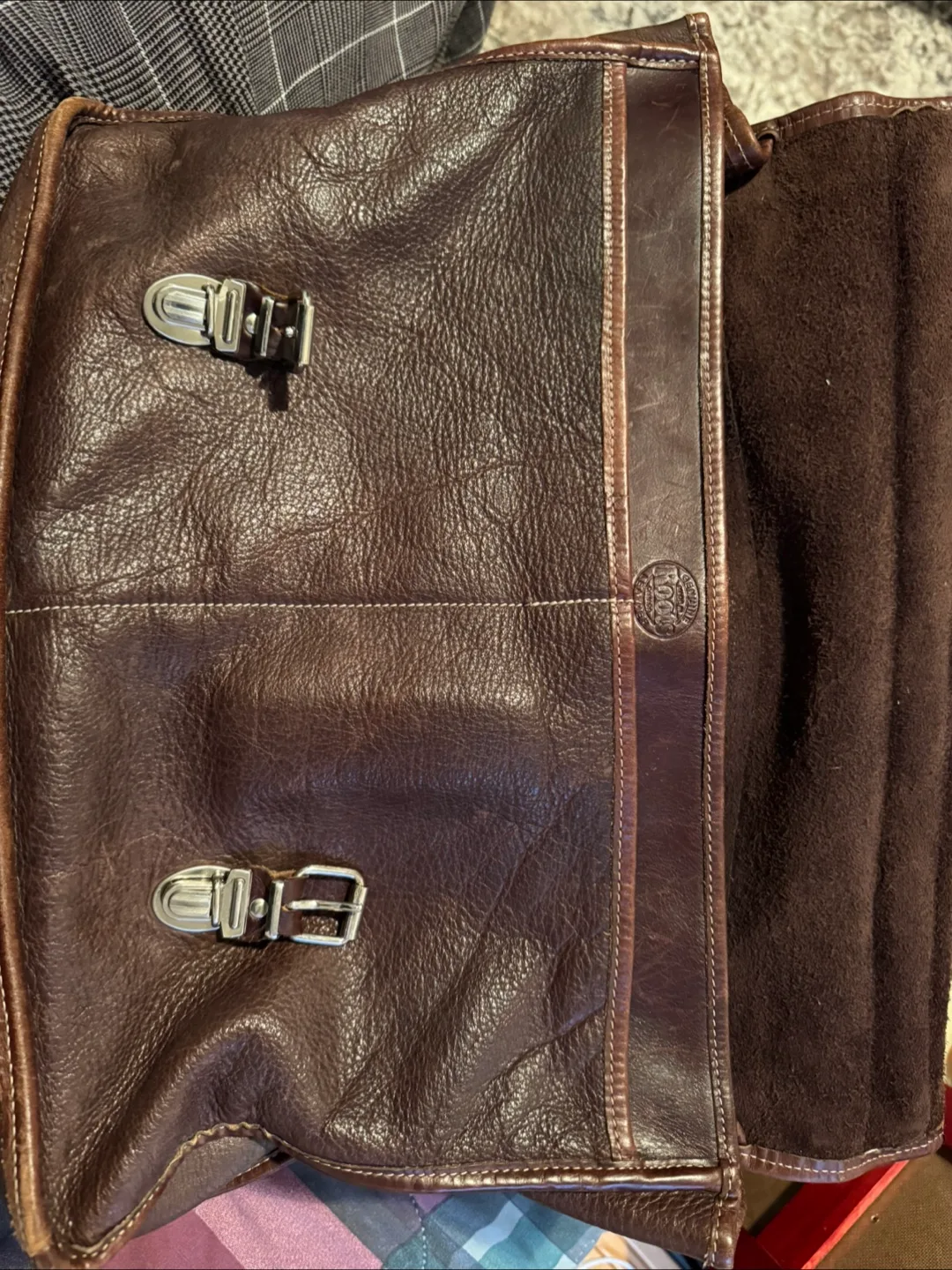 Leather Roots bag / briefcase image indicator(4)