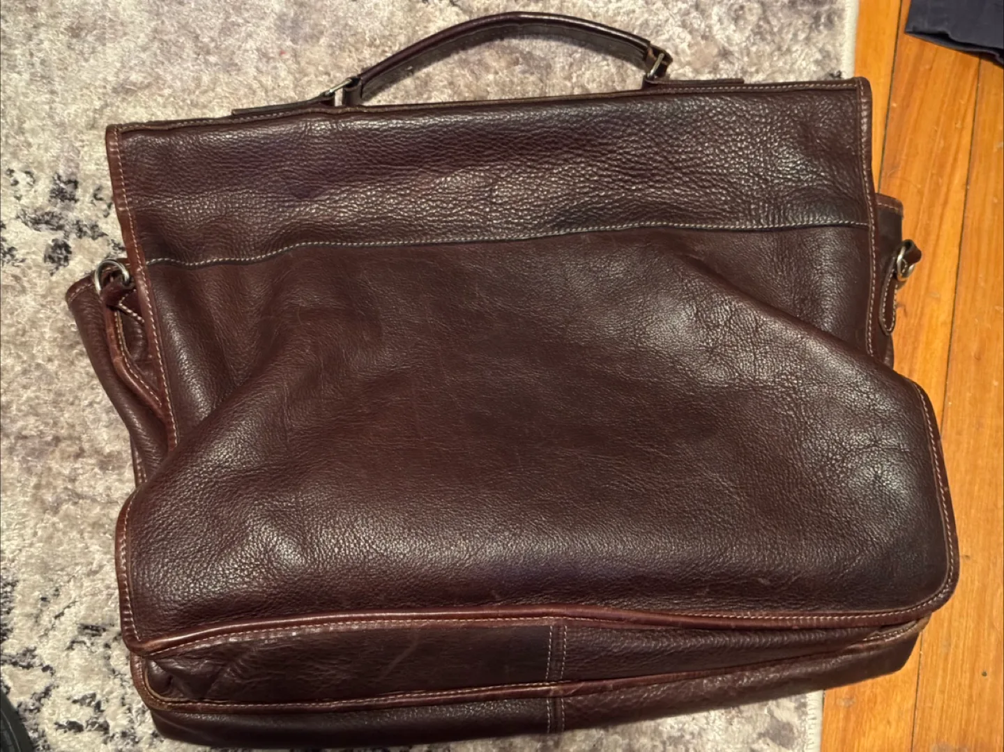 Leather Roots bag / briefcase thumbnail