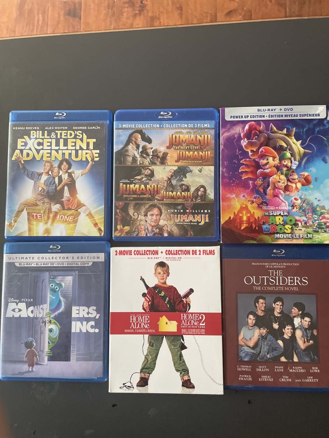 Blu-ray Movie Collection: Mario, Jumanji, Home Alone & More