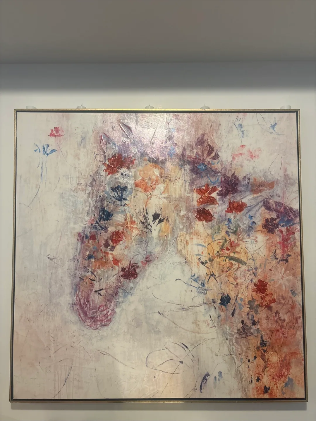 Horse Floral Painting thumbnail