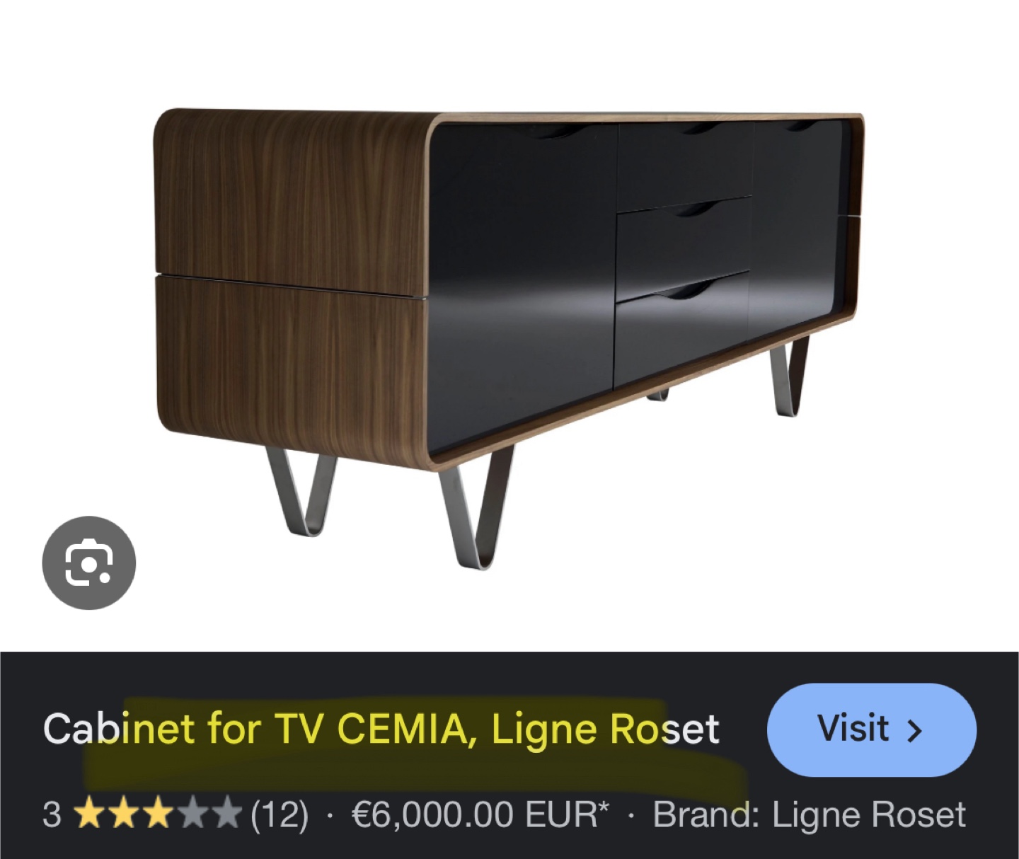 Ligne Roset CEMIA TV Cabinet/ sideboard - photo 3