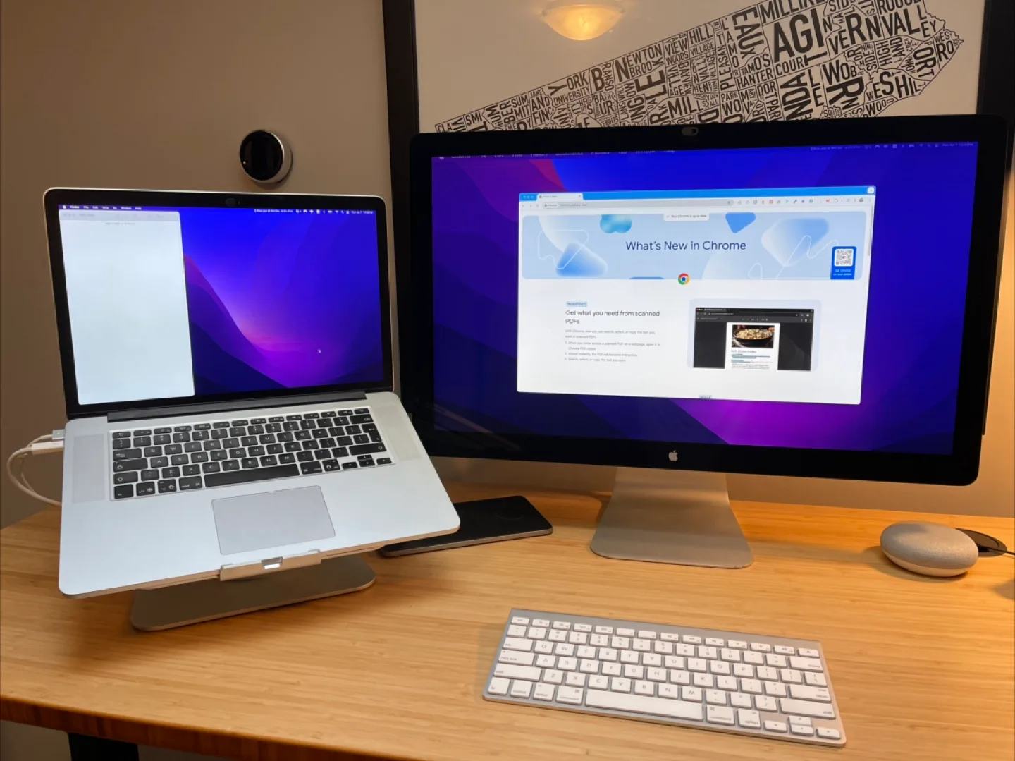 Apple Thunderbolt Display 27" + Apple Wireless Keyboard image indicator(3)