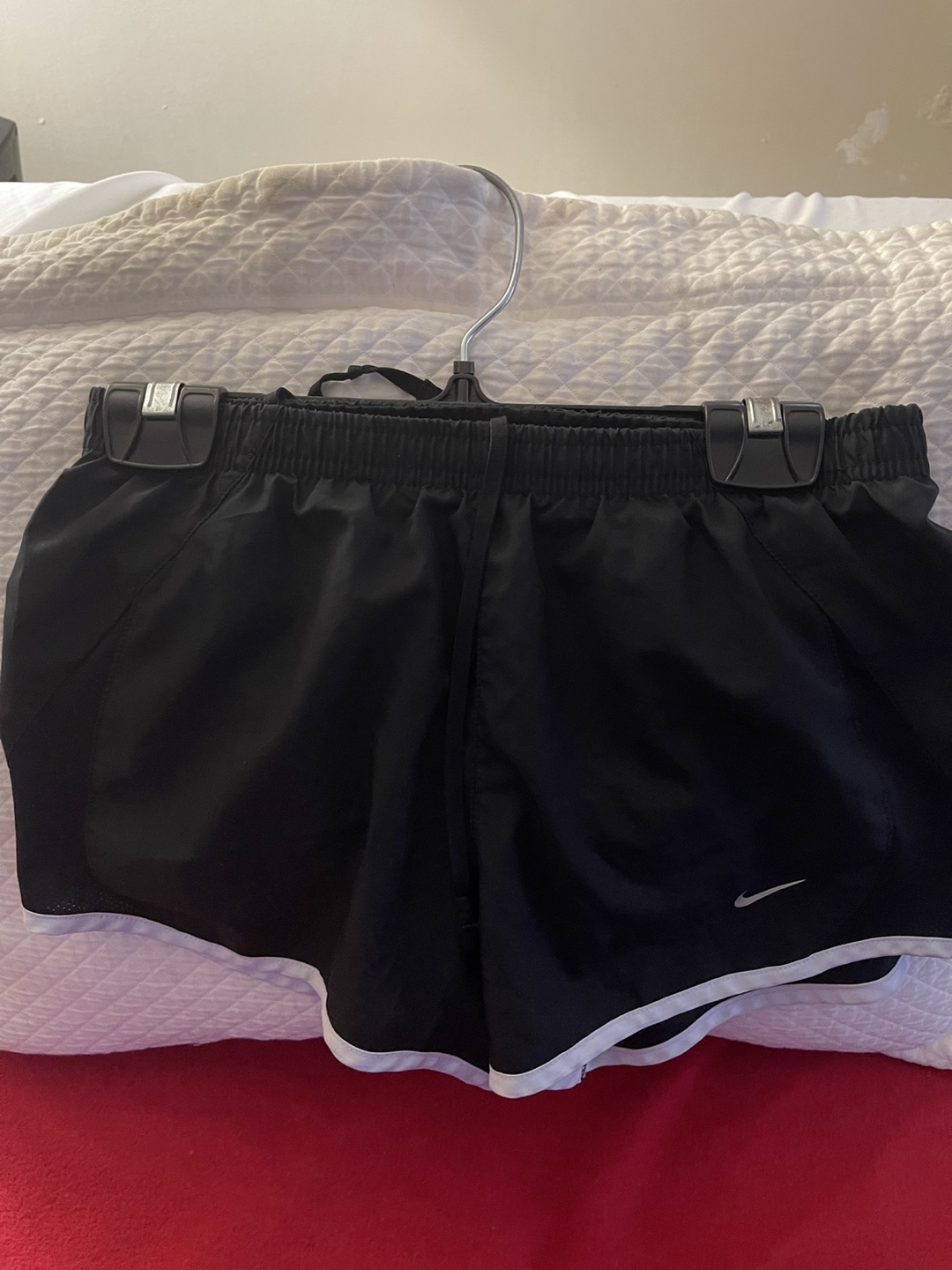 Nike black mini shorts