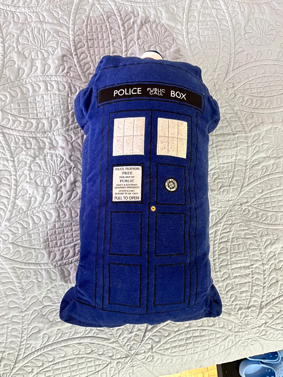 Doctor Who Police Box TARDIS Pillow thumbnail