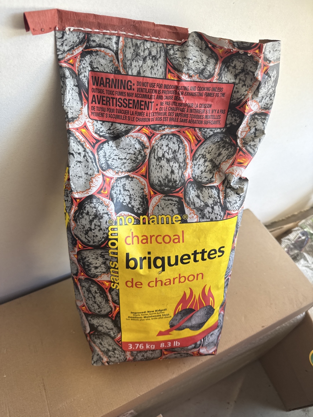 No Name Charcoal Briquettes 3.76 kg