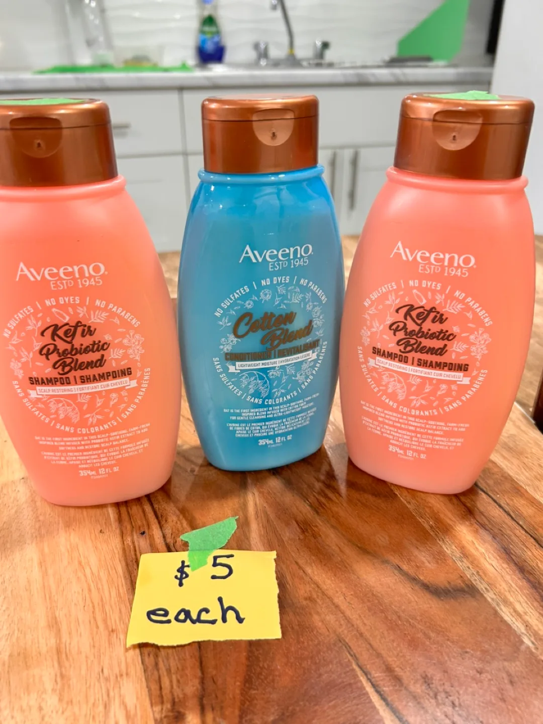 $ 5 each. Maui Moisture & Aveeno Shampoo/Conditioner - $5 Each thumbnail