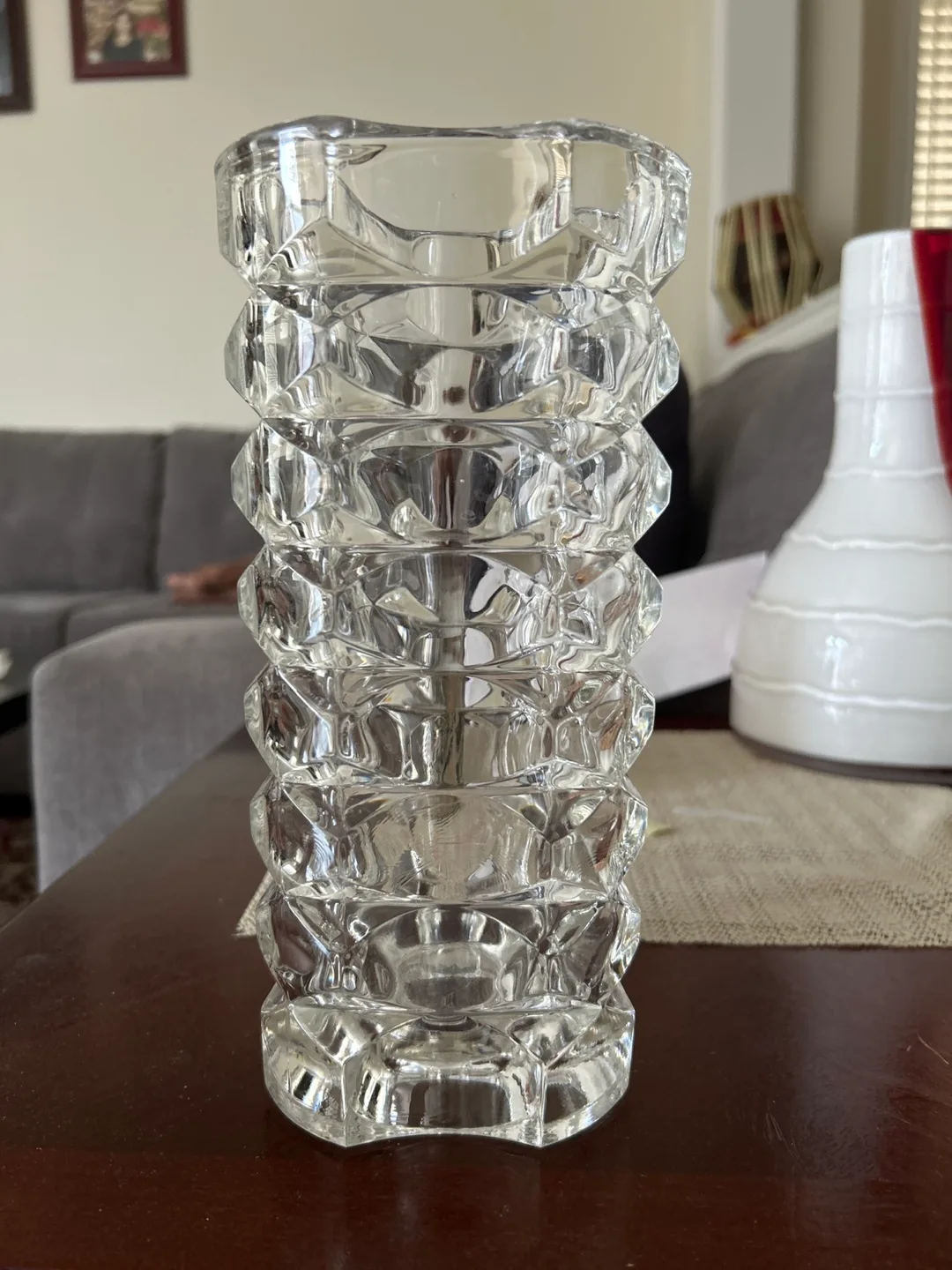 Crystal Glass Vase - Home Decor image indicator(2)