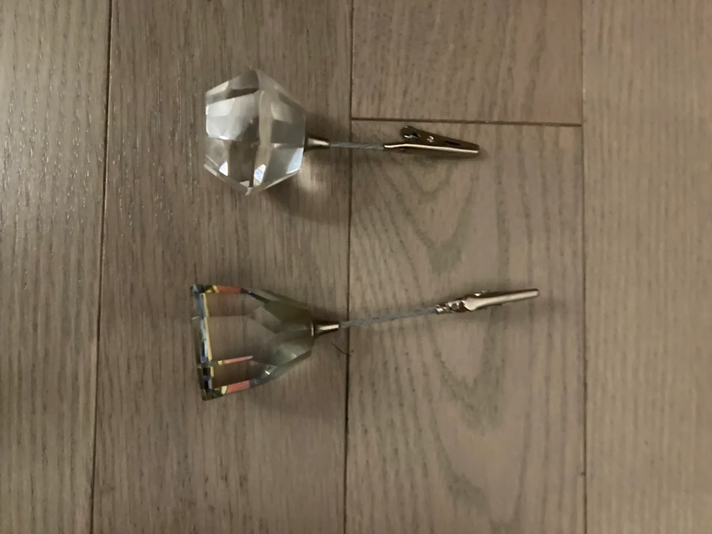 🇨🇦🍁Glass Place Card or photo Holders image indicator(2)