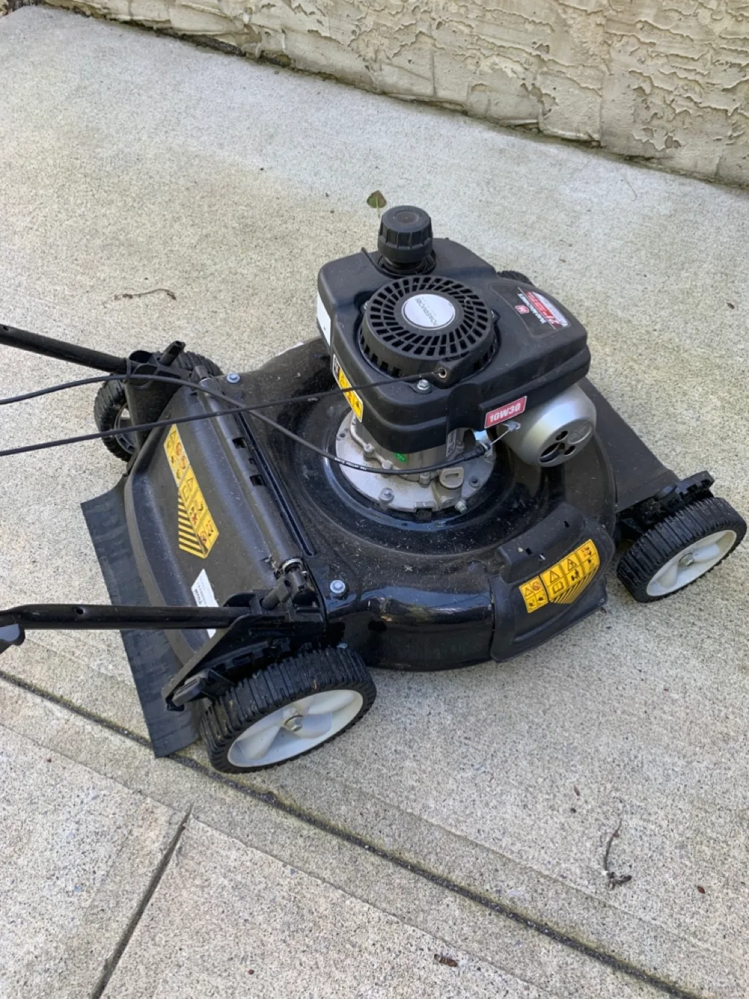 Yard Machines Lawnmower image indicator(2)