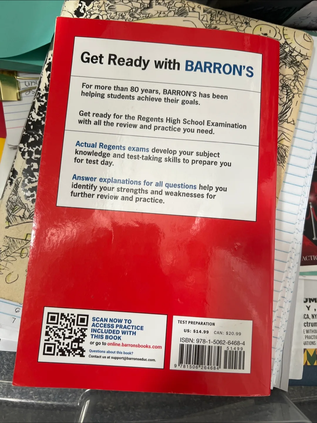 Barron's Regents Chemistry Exam Book image indicator(3)