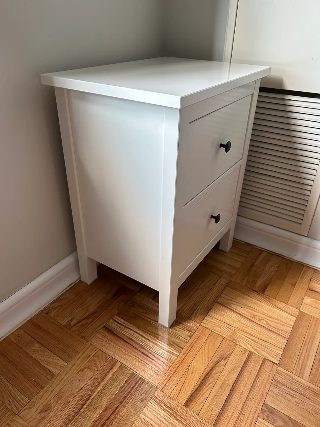 IKEA Hemnes White Nightstand thumbnail
