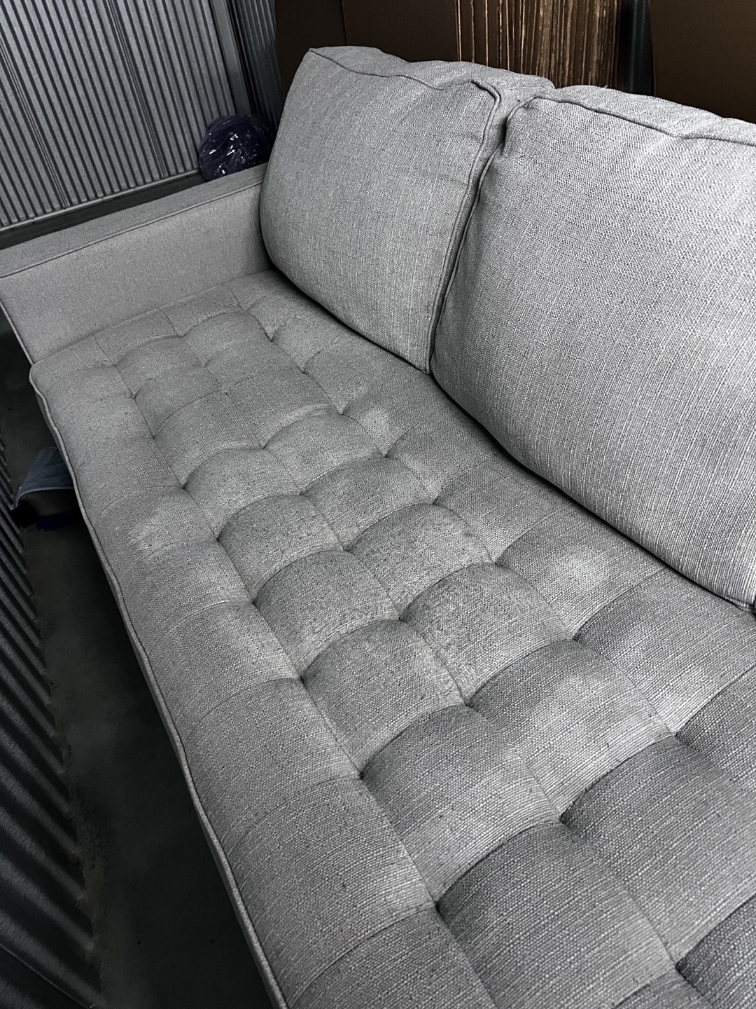 Brick Grey Sofa - photo 3