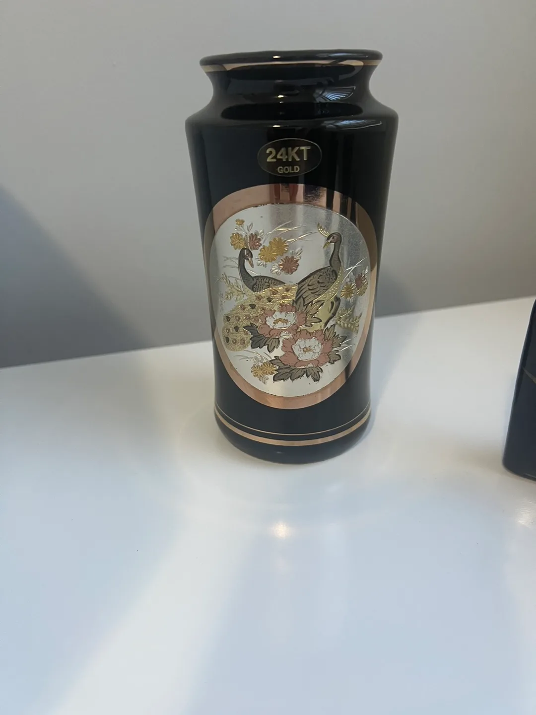 Art of Chokin 24KT Gold Vase thumbnail