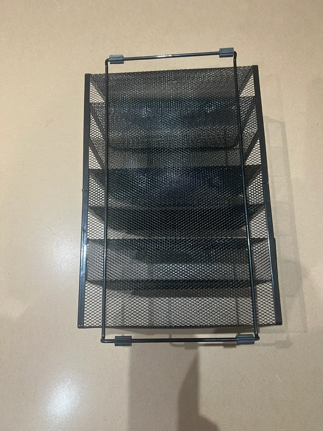 Black Mesh Desk Organizer thumbnail