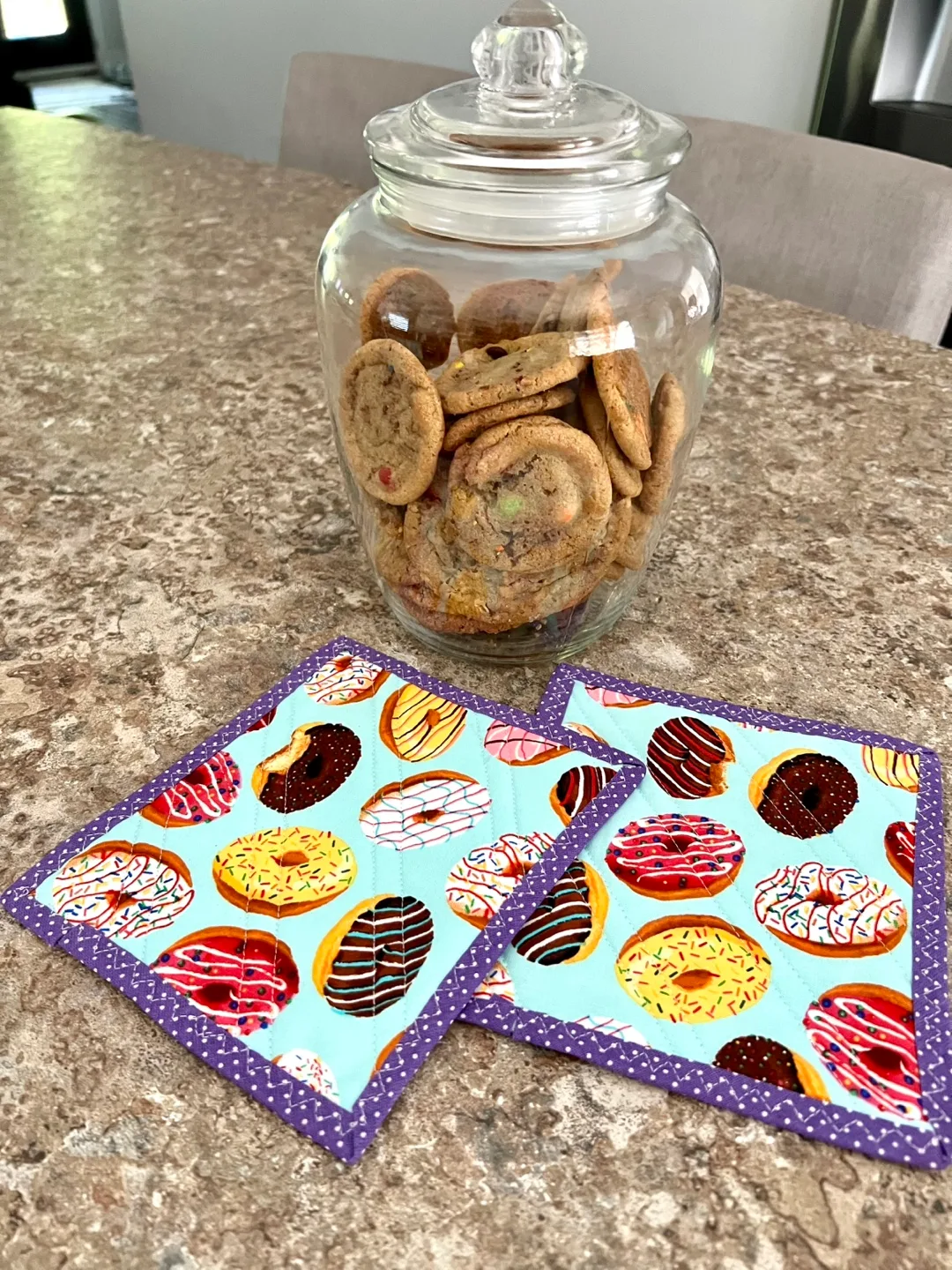 Handmade Fabric Coasters .accessories are Not included. image indicator(6)