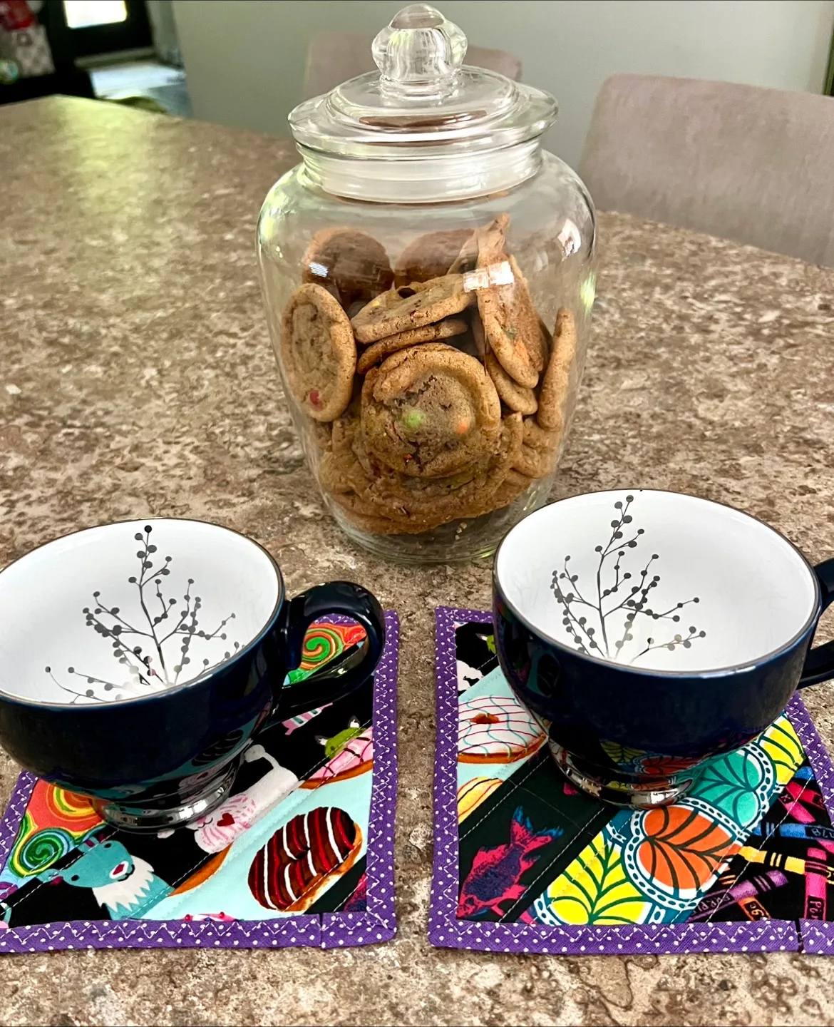 Handmade Fabric Coasters .accessories are Not included. image indicator(8)