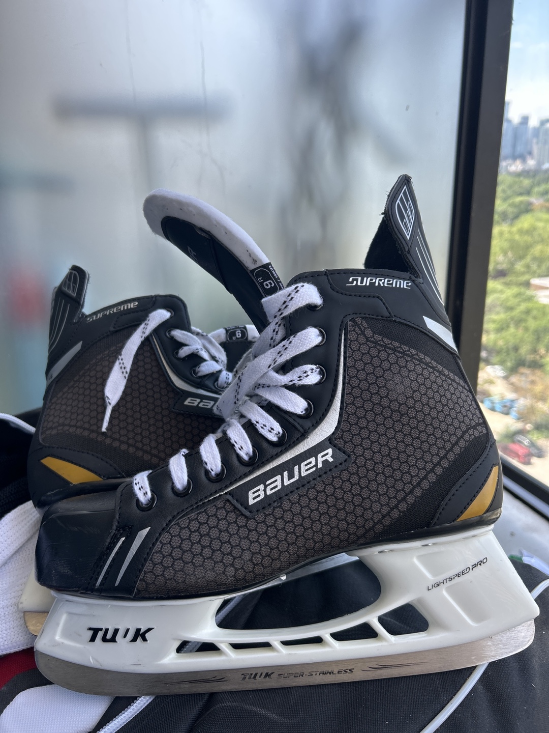 Bauer Supreme E.4 Ice Hockey Skates, Size 10