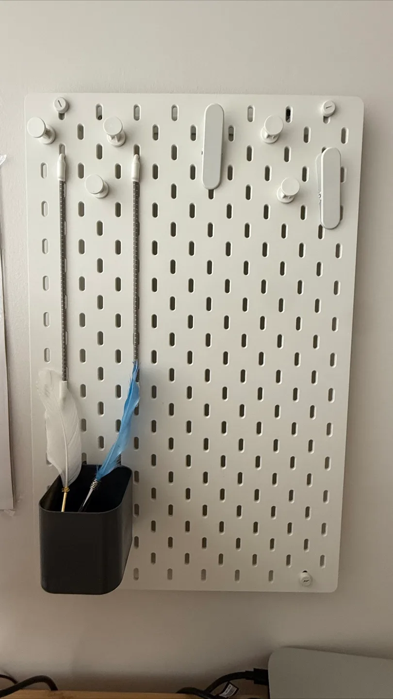 IKEA SKÅDIS Pegboard with Accessories thumbnail