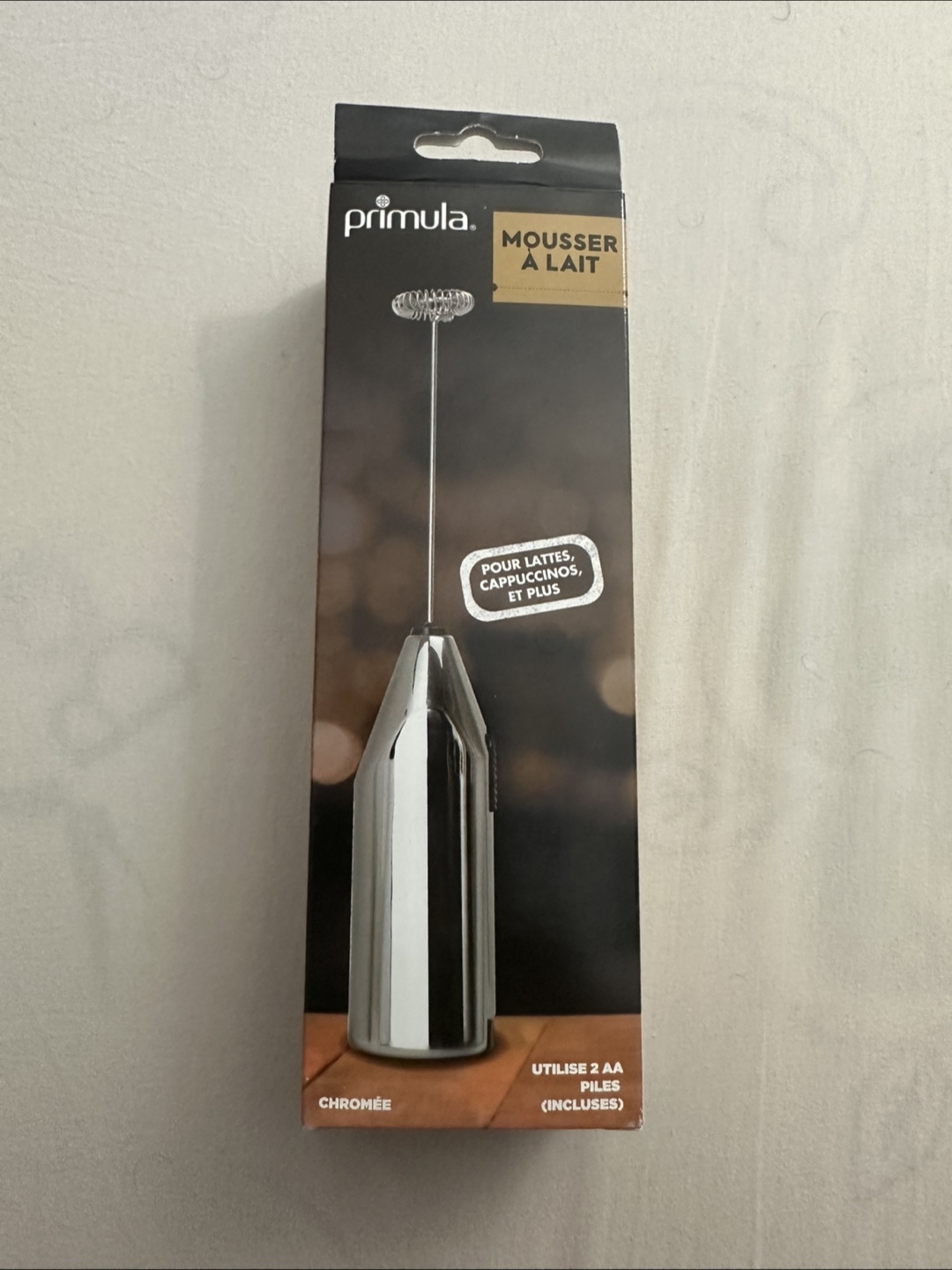 Primula Chrome Milk Frother - New in Box!