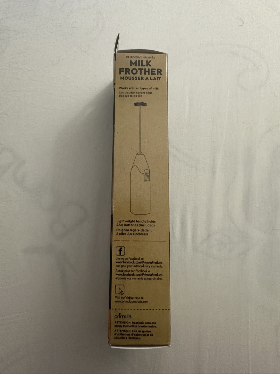 Primula Chrome Milk Frother - New in Box! - photo 3