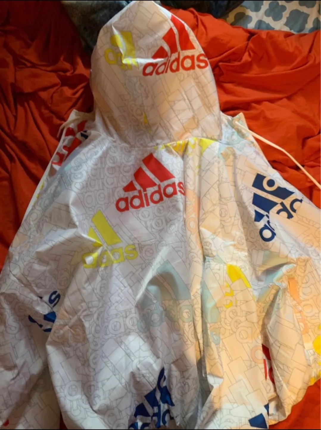 Adidas Windbreaker Jacket - Size 3XL