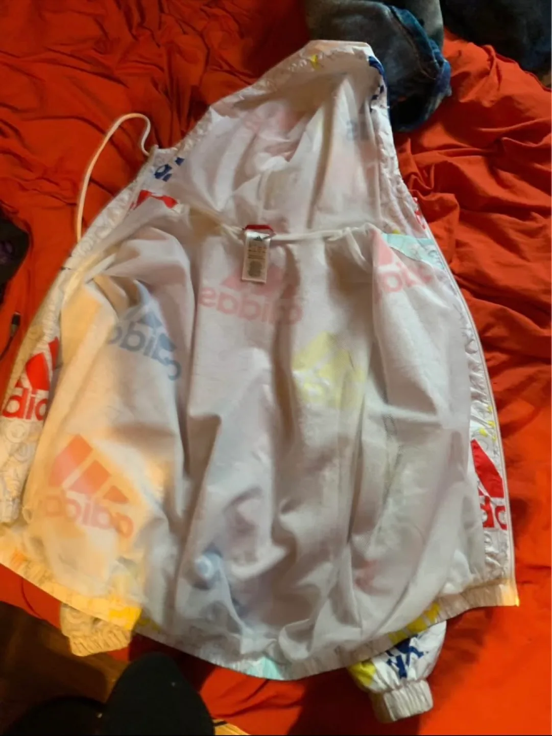 Adidas Windbreaker Jacket - Size 3XL image indicator(2)