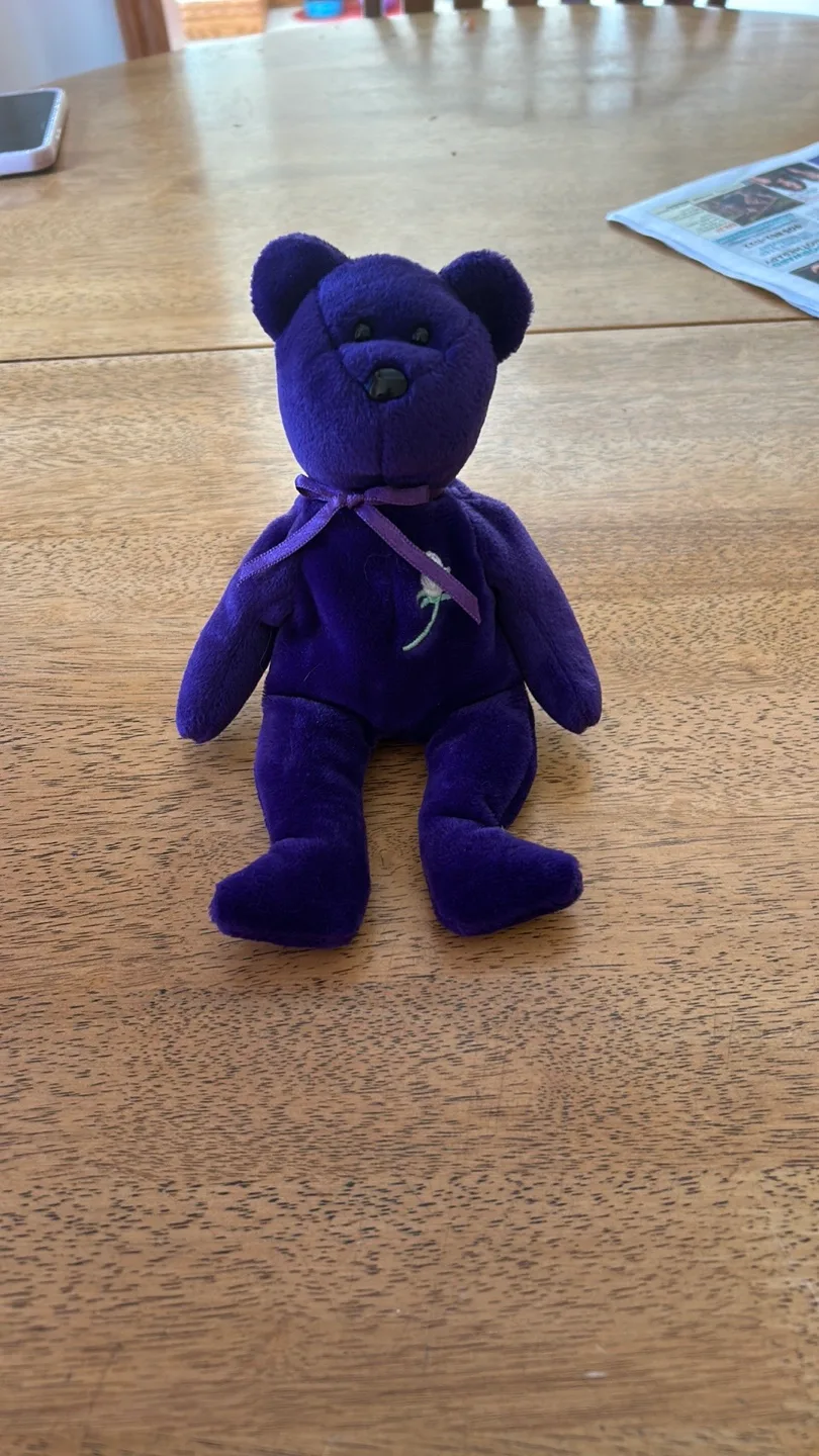 Ty Beanie Baby - Princess Diana Bear thumbnail