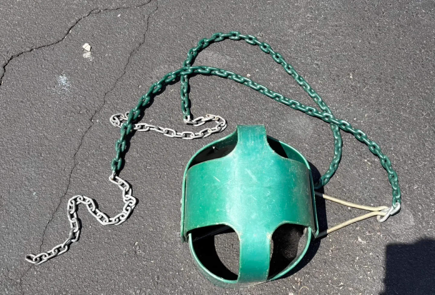 Green Toddler High Back Swing thumbnail