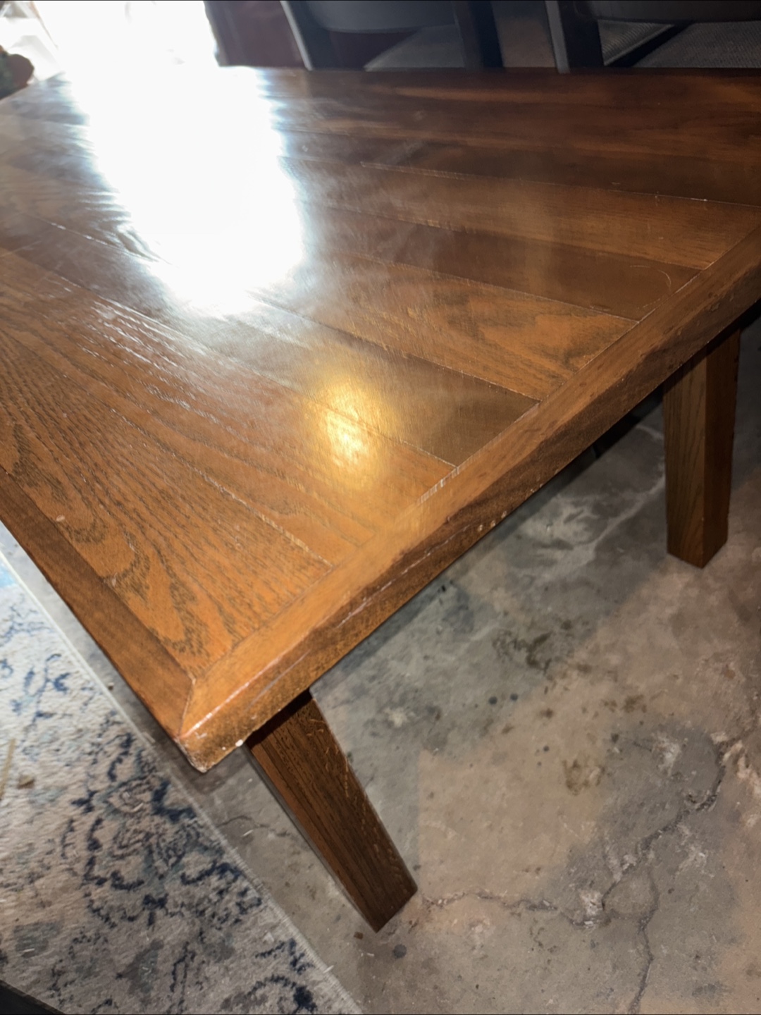 Wooden coffee table - photo 2