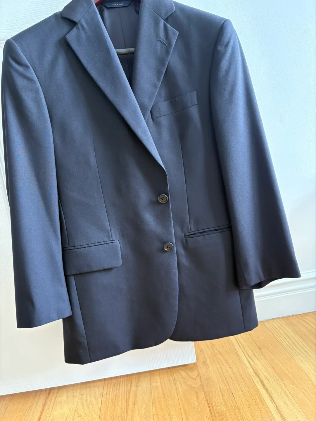 Brooks Brothers 1818 Madison Blazer, Size 37S Navy image indicator(4)