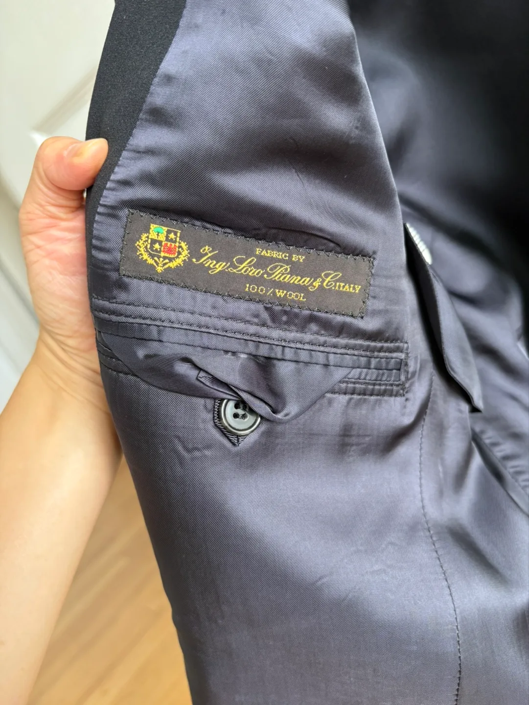 Brooks Brothers 1818 Madison Blazer, Size 37S Navy image indicator(3)