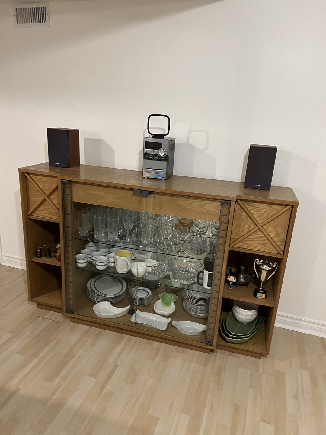 Wooden Display Cabinet