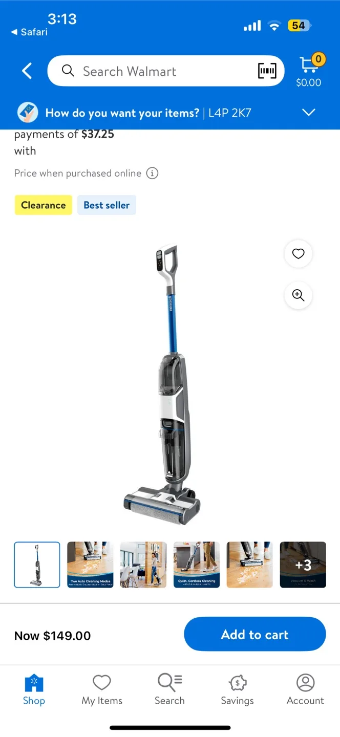 BISSELL CrossWave HF3 Cordless All-in-One Vacuum image indicator(4)