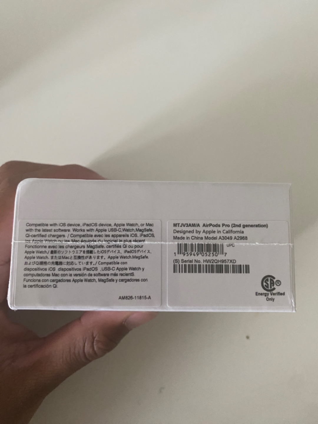 (BNIB) AirPods Pro 2 usb-c - photo 4