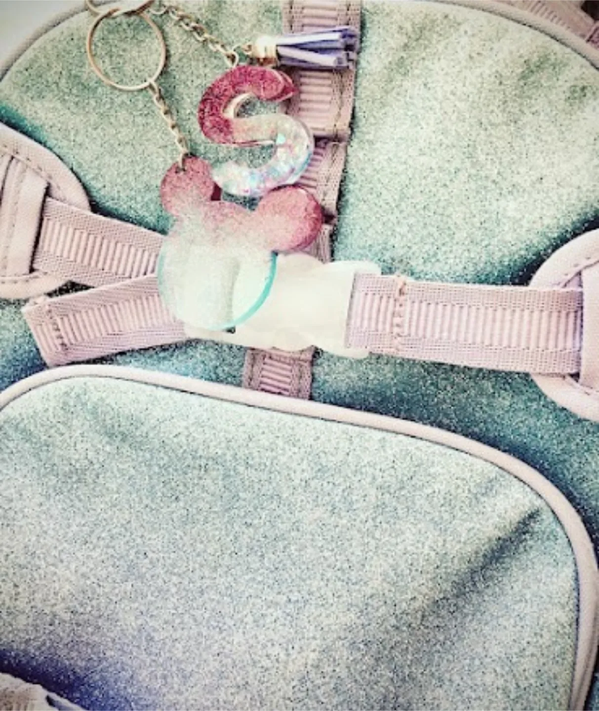 Handmade Resin Letter & Mickey Keychains image indicator(2)