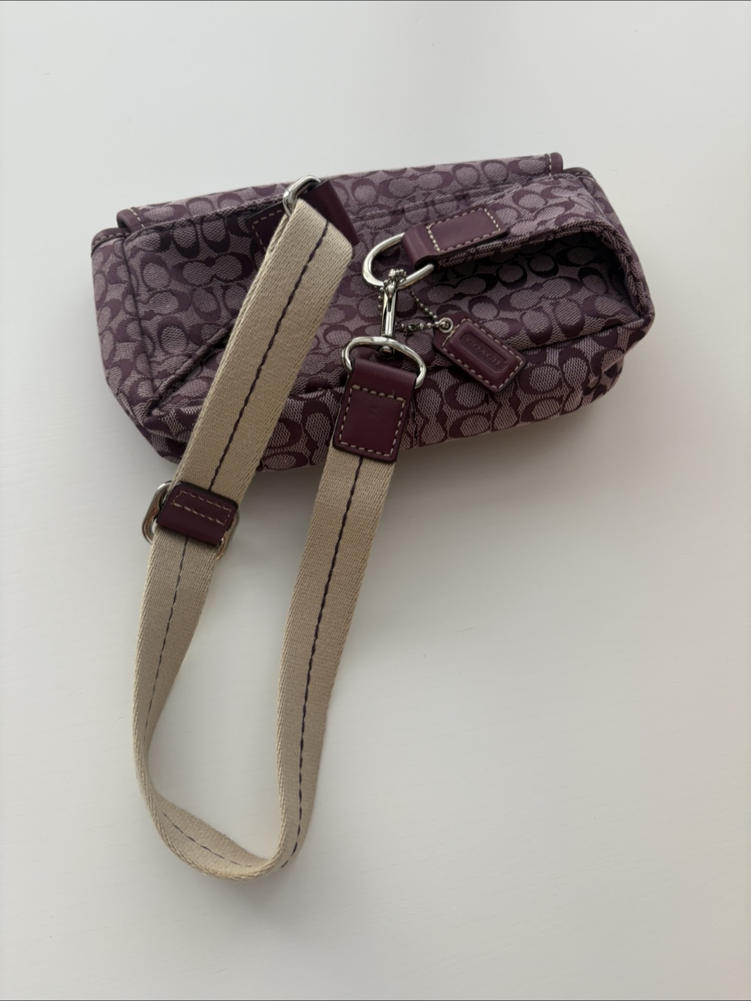 Coach Purple Patterned Hip Bag - photo 3