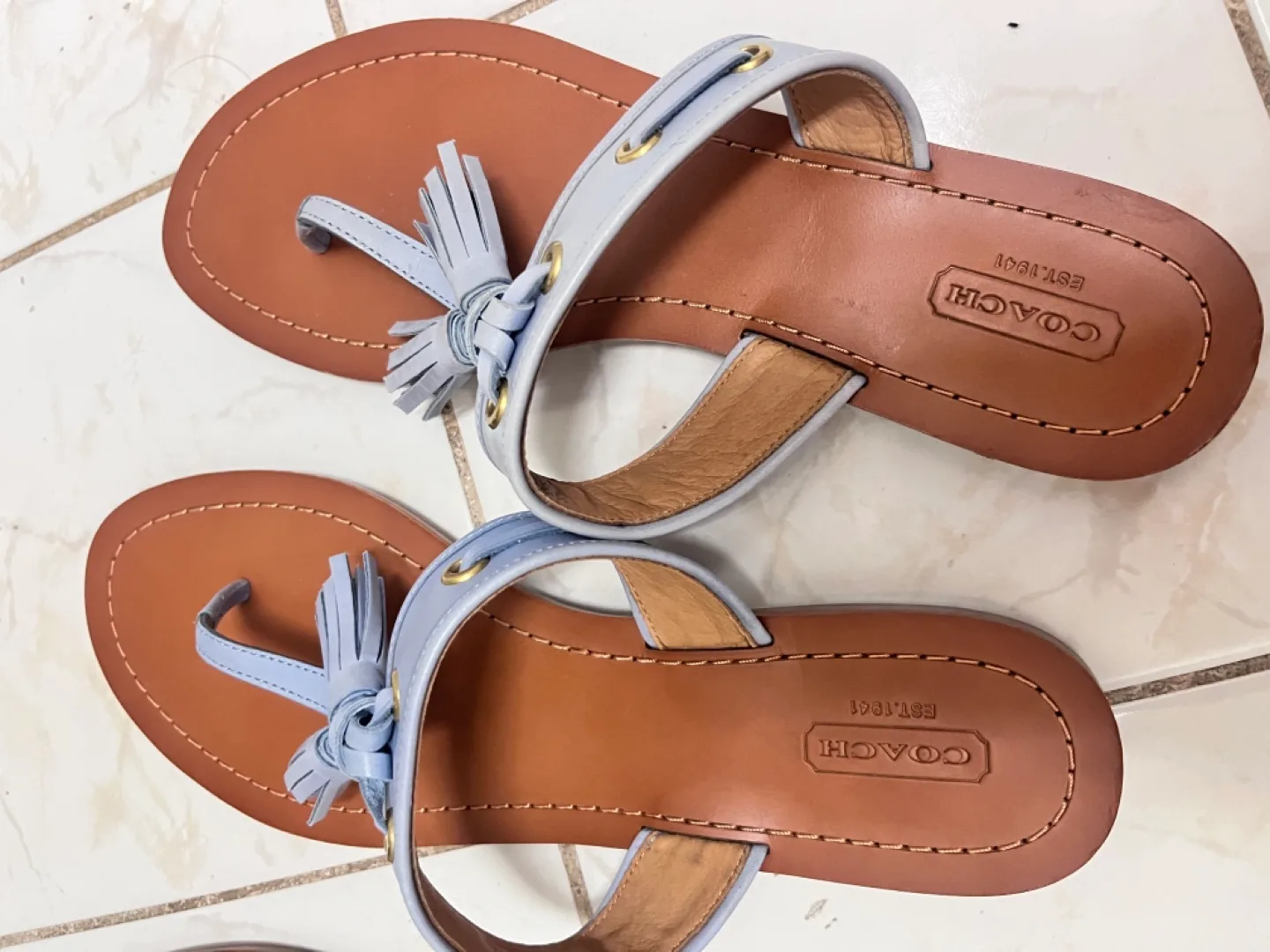 Coach Sandals, size 9-10 thumbnail