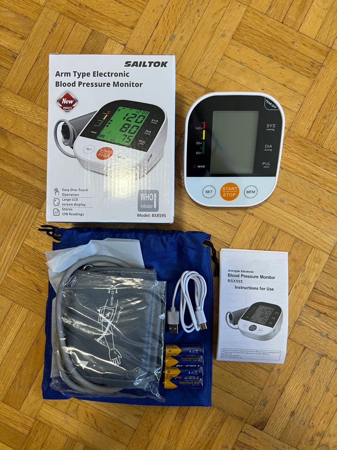 [Brand New‼��️] Sailtok Digital Arm Blood Pressure Monitor thumbnail